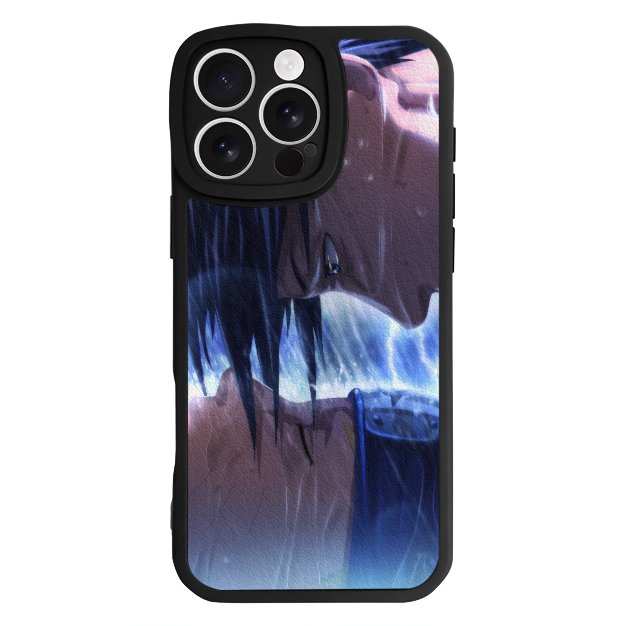 （画像用） NARUTO -ナルト- NARUTO -ナルト- 疾風伝 【iPhone 16シリーズ対応】シリコンスマホケース（レザー調） 材質：シリコン